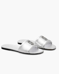 Marc Jacobs The Pave Snapshot Slide Silver