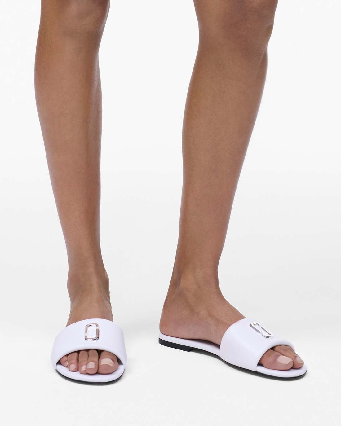 Marc Jacobs The Snapshot Slide Bright White