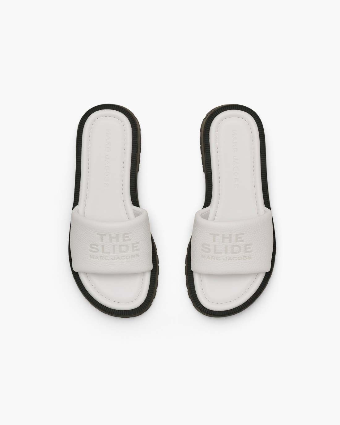 Marc Jacobs The Lug Sole Slide Bright White