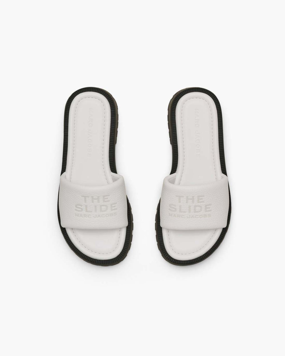 Marc Jacobs The Lug Sole Slide Bright White