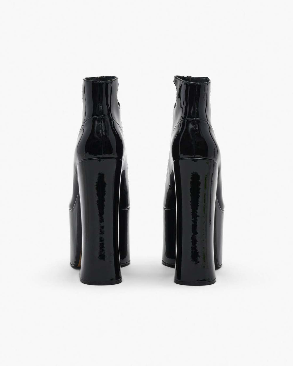 Marc Jacobs The Patent Leather Kiki Ankle Boot Black