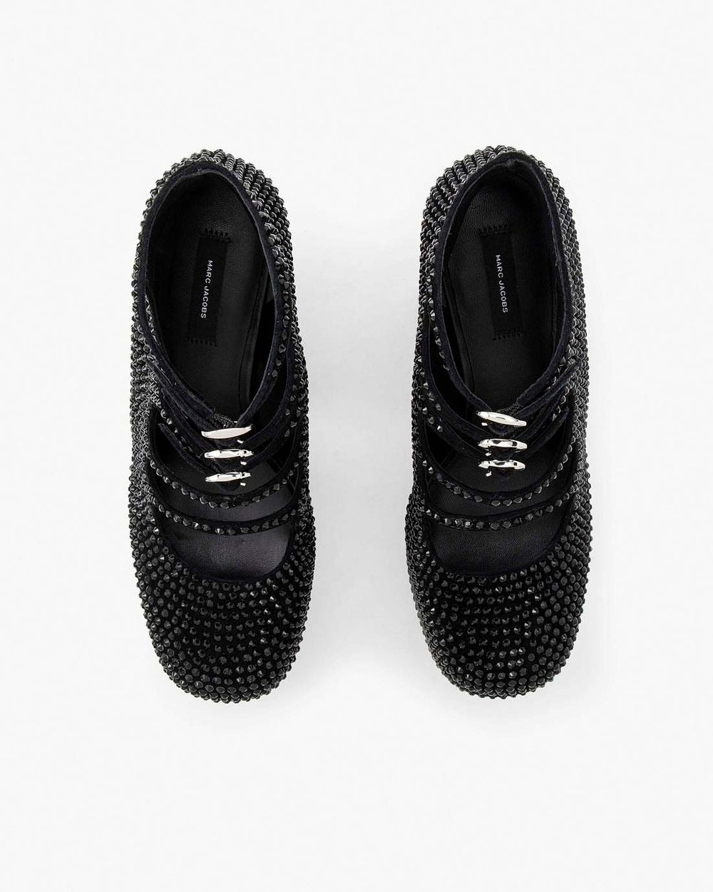 Marc Jacobs The Rhinestone Kiki Ankle Boot Black/Black