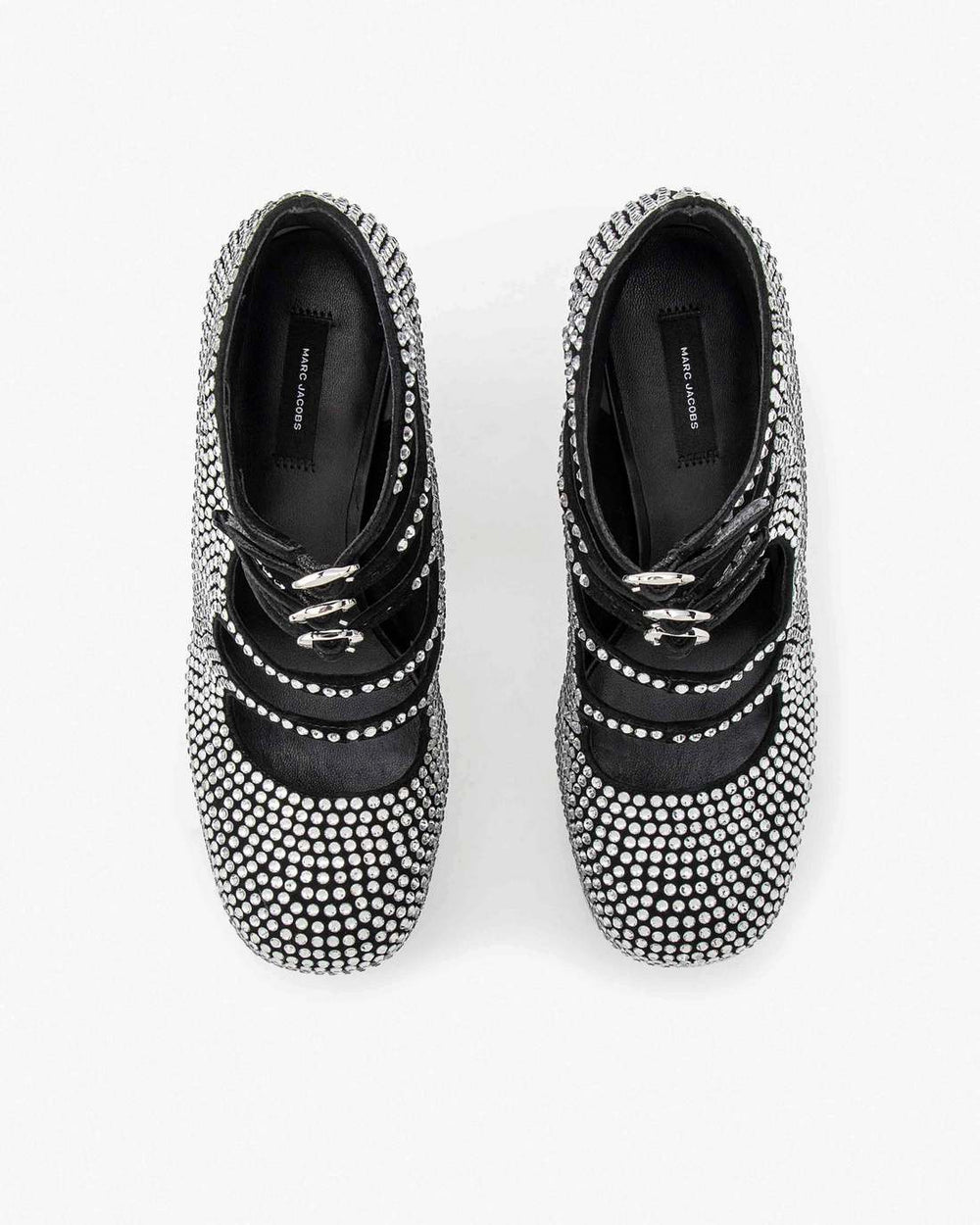 Marc Jacobs The Rhinestone Kiki Ankle Boot Black/Crystal