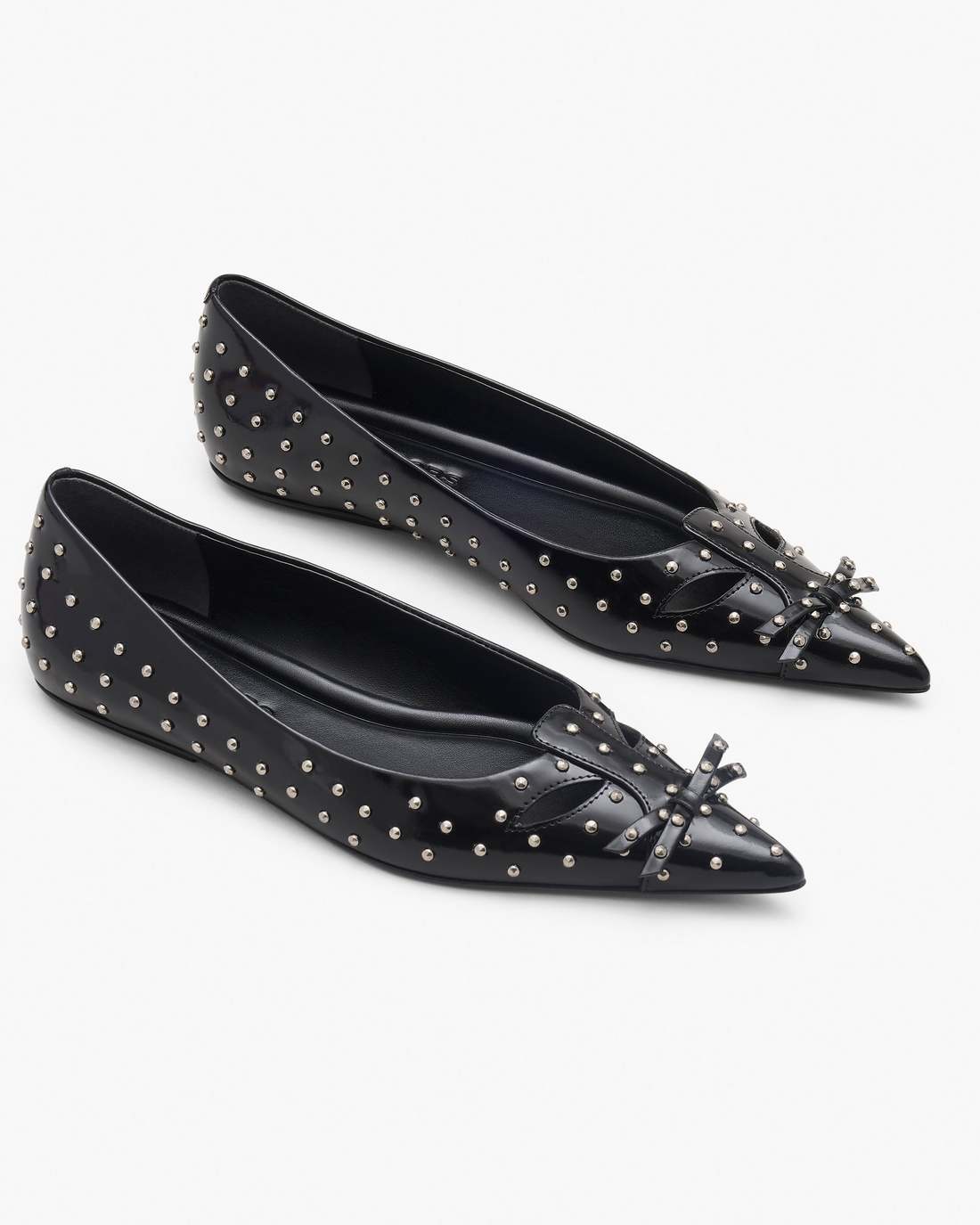 Marc Jacobs The Glam Studs Kat Ballerina Black
