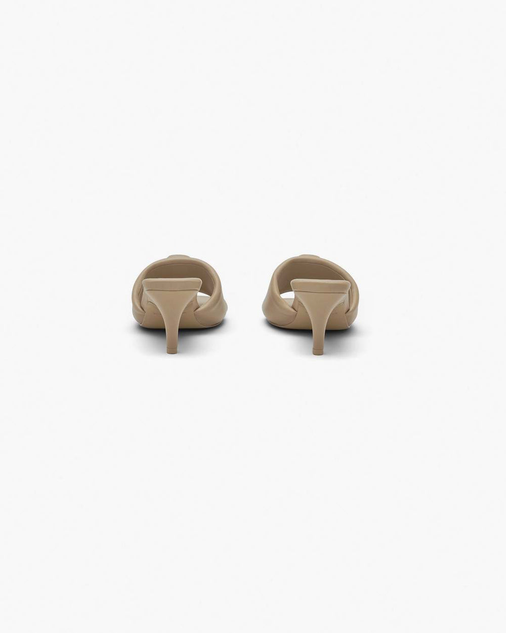 Marc Jacobs The Leather J Marc Heeled Sandal Camel