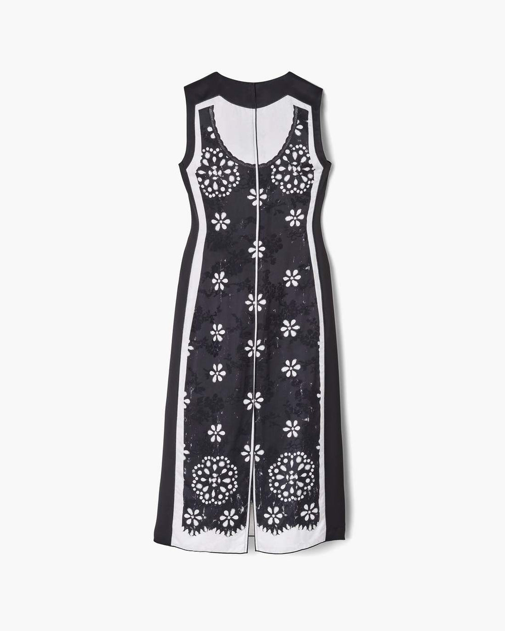 Marc Jacobs Trompe L'Oeil Eyelet Dress Black/White