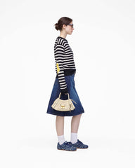 Marc Jacobs Joy Striped Crewneck Black/White
