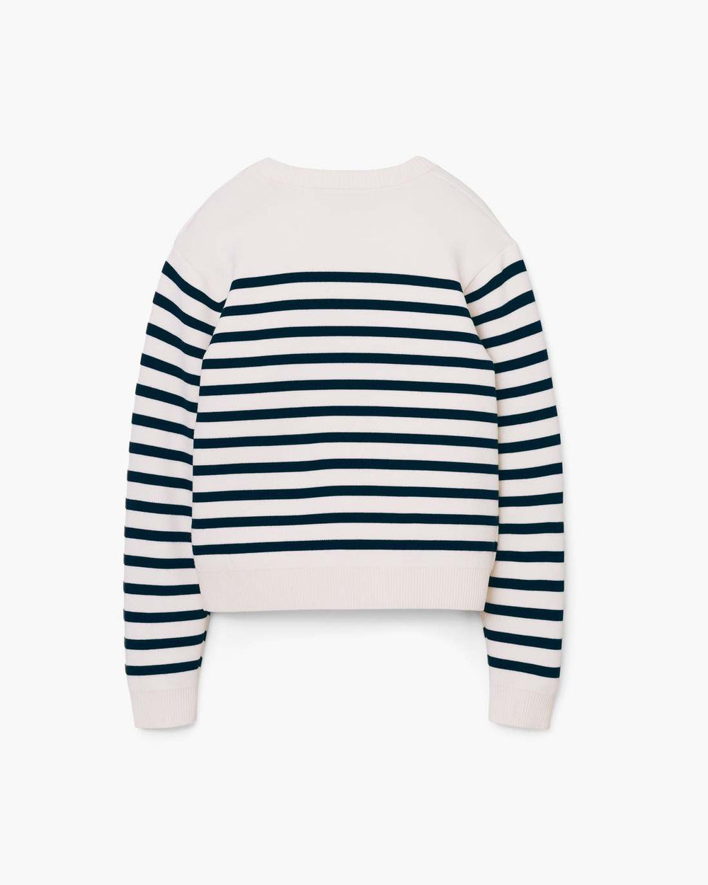 Marc Jacobs Breton Stripe Crewneck White/Navy
