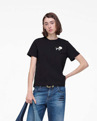 Marc Jacobs Marc Is Joy Daisy Baby Tee Black