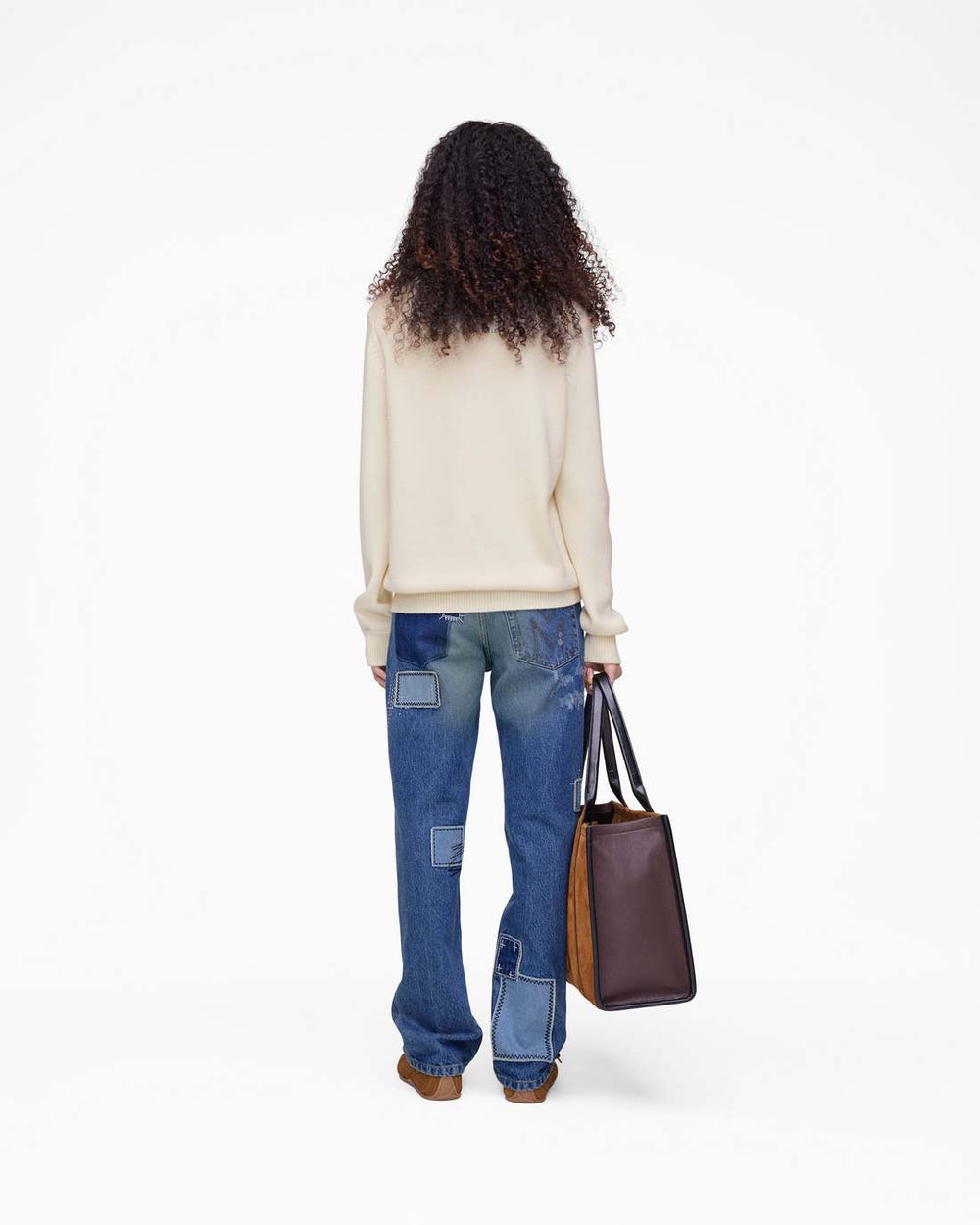 Marc Jacobs Marc Is Joy Jacquard Crewneck Ivory