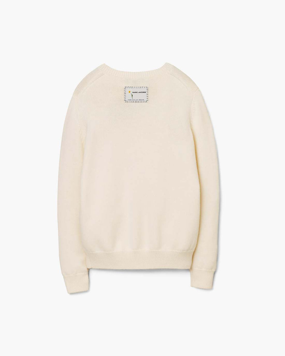 Marc Jacobs Marc Is Joy Jacquard Crewneck Ivory
