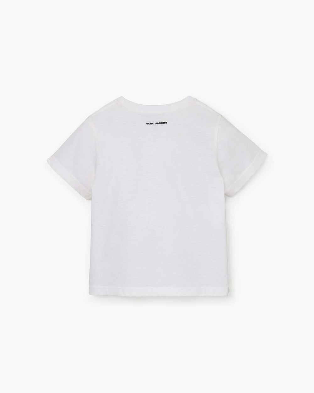 Marc Jacobs Trompe L'Oeil Eyelet Slim Tee White Multi
