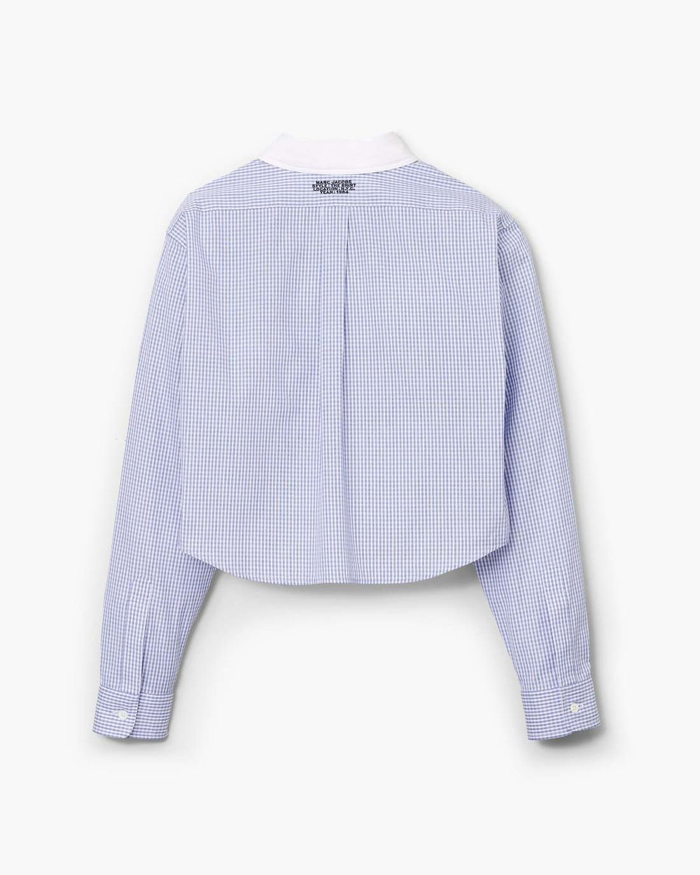 Marc Jacobs The Cropped Femme Shirt Blue Multi