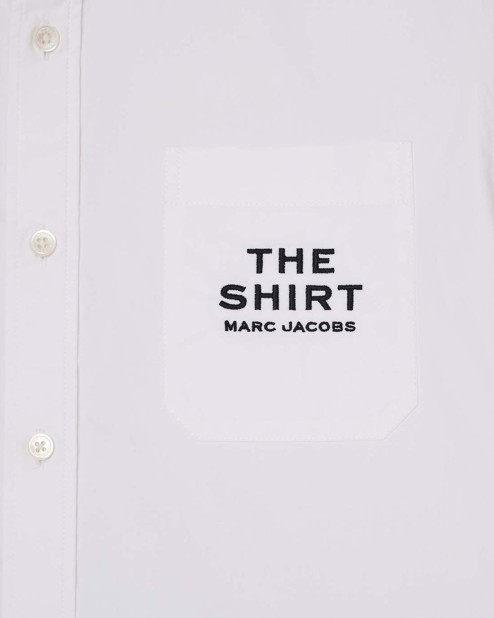 Marc Jacobs THE CROPPED FEMME SHIRT White