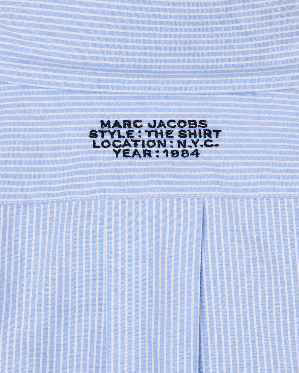 Marc Jacobs THE STRIPED SHIRT Sky Blue