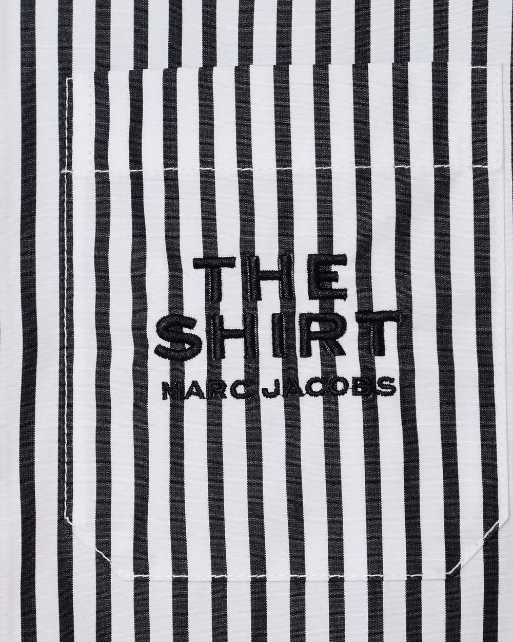Marc Jacobs The Striped Shirt Black/White