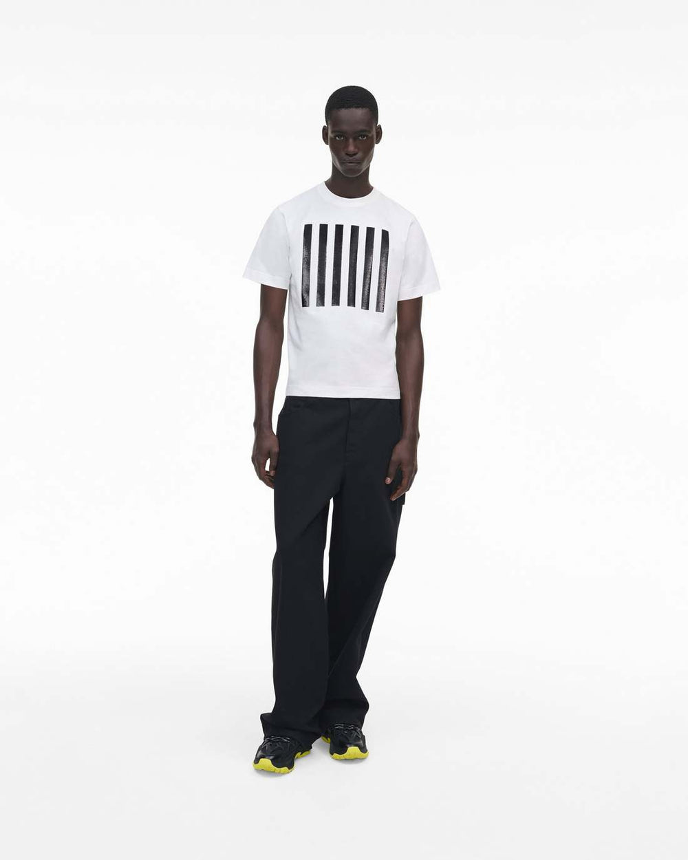 Marc Jacobs The Stripe Box Tee White