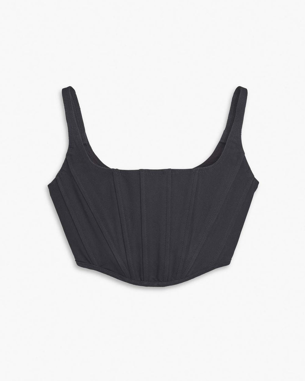 Marc Jacobs The Denim Bustier Black