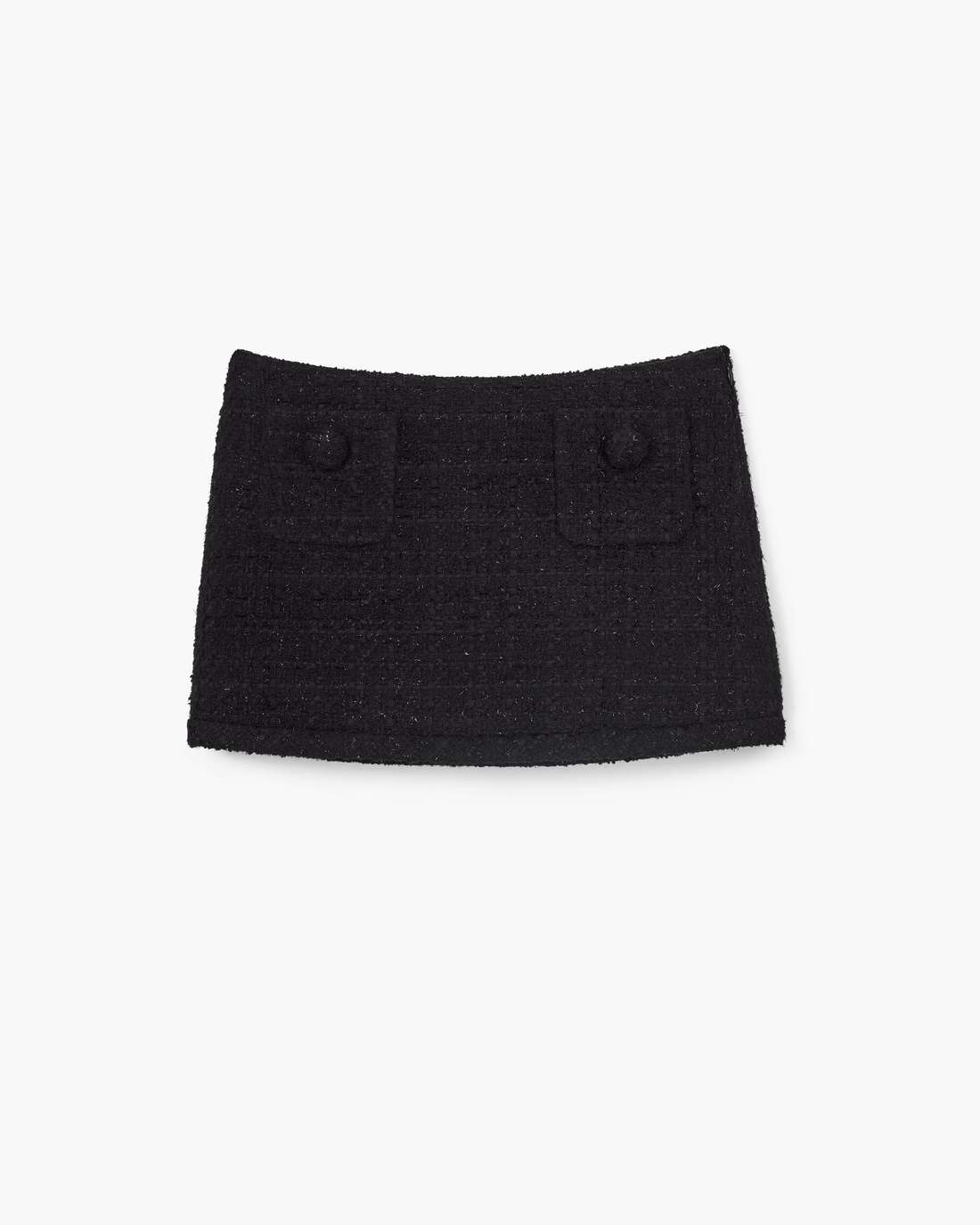 Marc Jacobs Tweed Mini Skirt Black