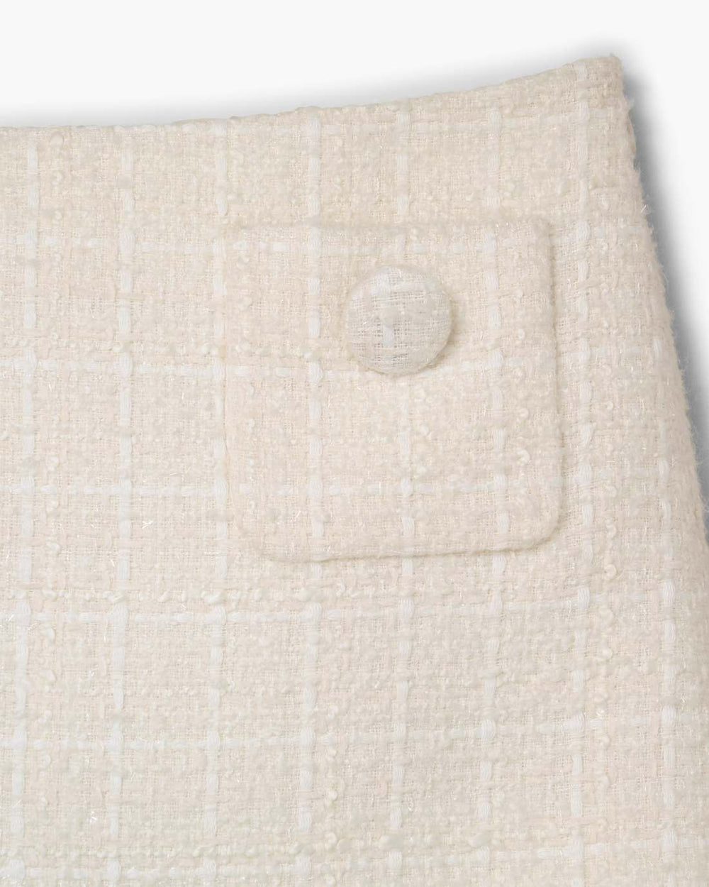 Marc Jacobs Tweed Mini Skirt Ivory