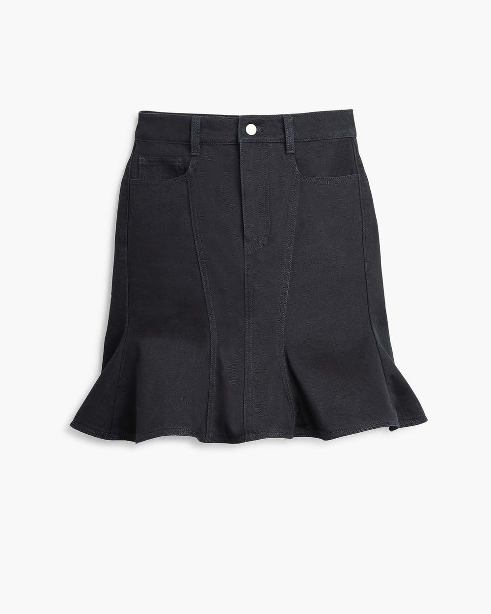 Marc Jacobs The Fluted Mini Skirt Black