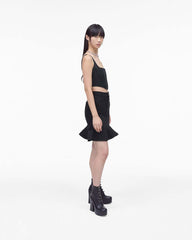 Marc Jacobs The Fluted Mini Skirt Black