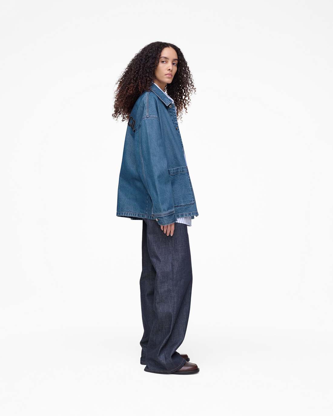 Marc Jacobs The A.P.C. X Marc Jacobs Denim Unisex Jacket Washed Indigo