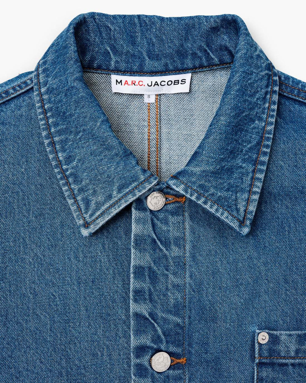 Marc Jacobs The A.P.C. X Marc Jacobs Denim Unisex Jacket Washed Indigo