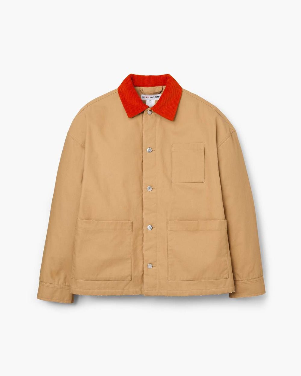 Marc Jacobs The A.P.C. X Marc Jacobs Stoned Canvas Unisex Jacket Camel