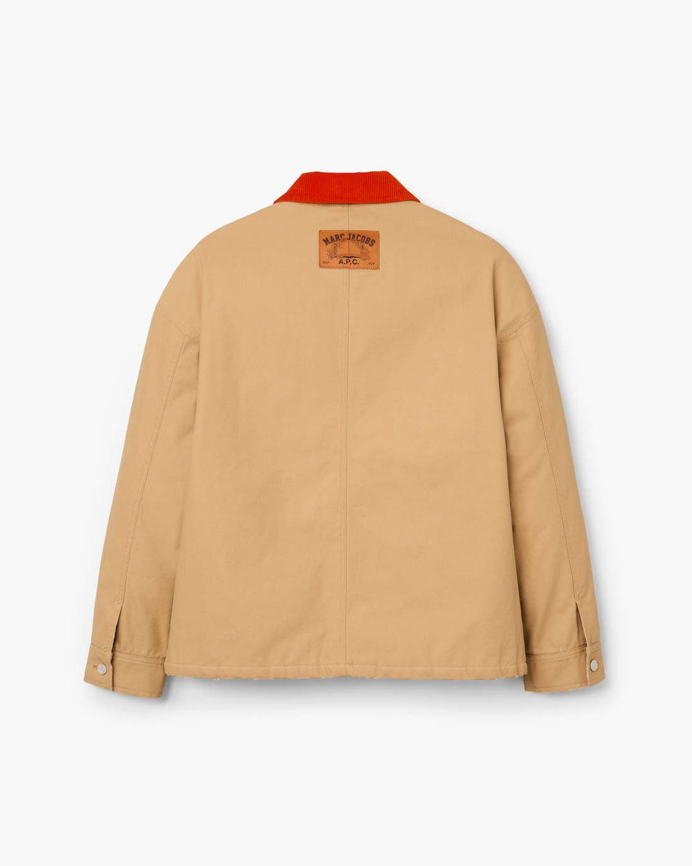 Marc Jacobs The A.P.C. X Marc Jacobs Stoned Canvas Unisex Jacket Camel