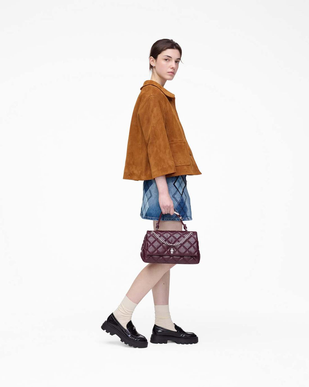 Marc Jacobs Suede Doll Jacket Copper