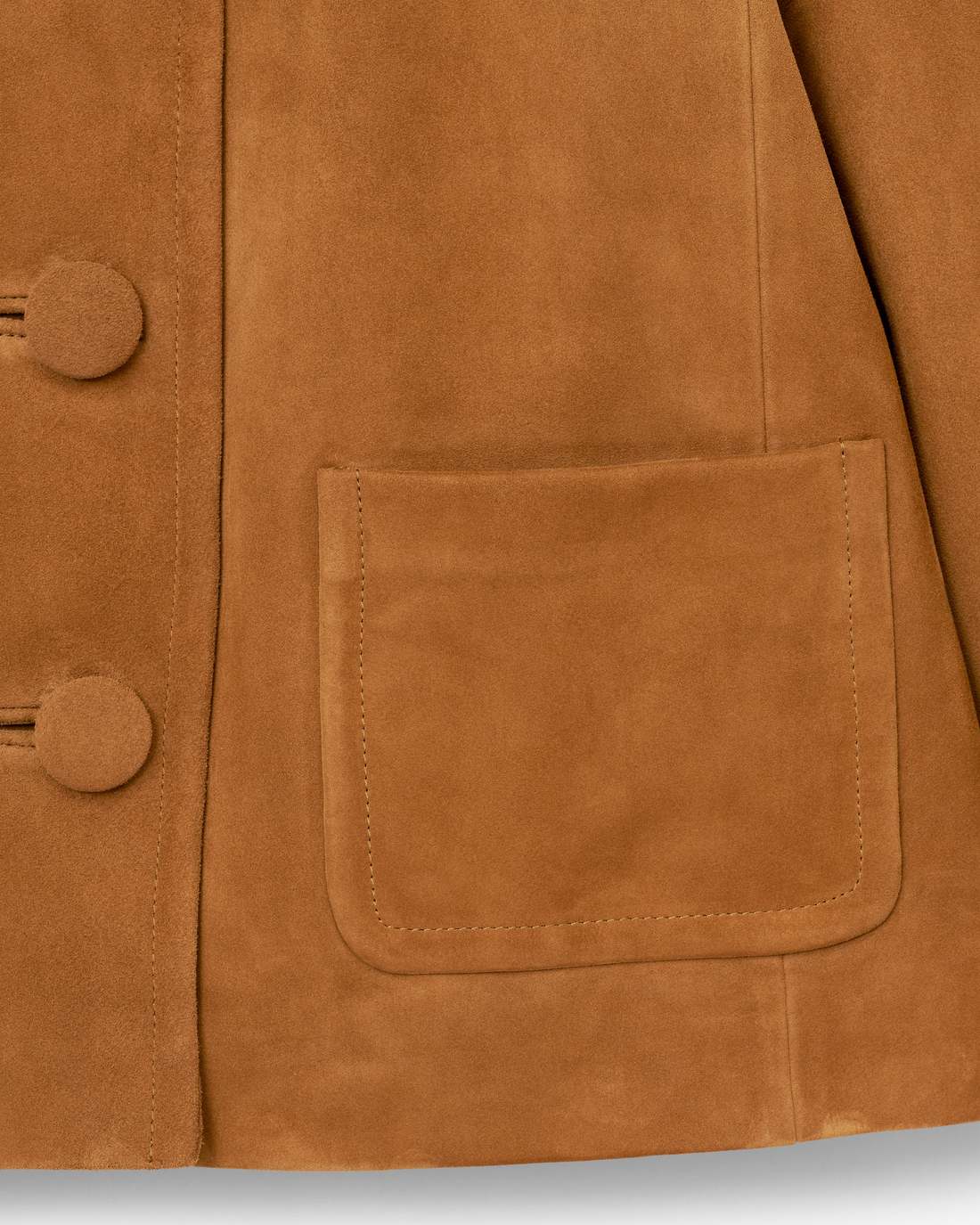 Marc Jacobs Suede Doll Jacket Copper