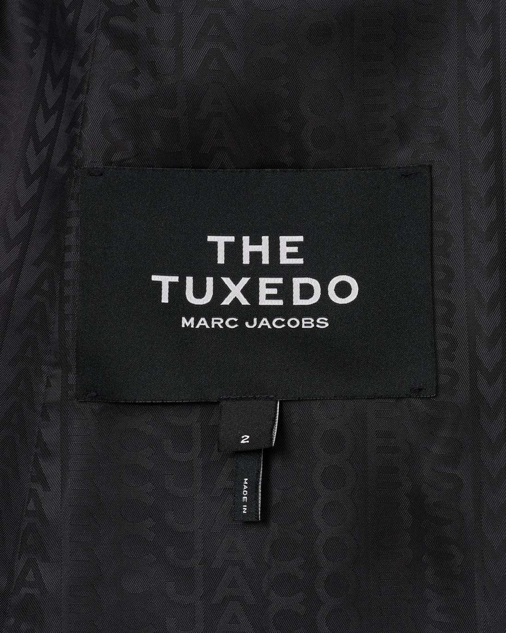 Marc Jacobs TUXEDO SUITING BLAZER Black