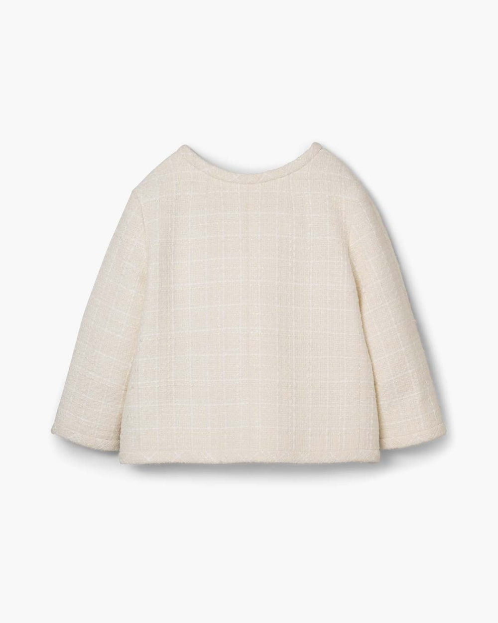 Marc Jacobs Tweed Backwards Lady Jacket Ivory