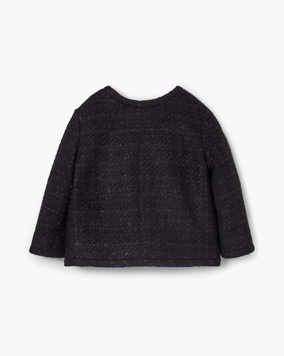 Marc Jacobs Tweed Backwards Lady Jacket Black