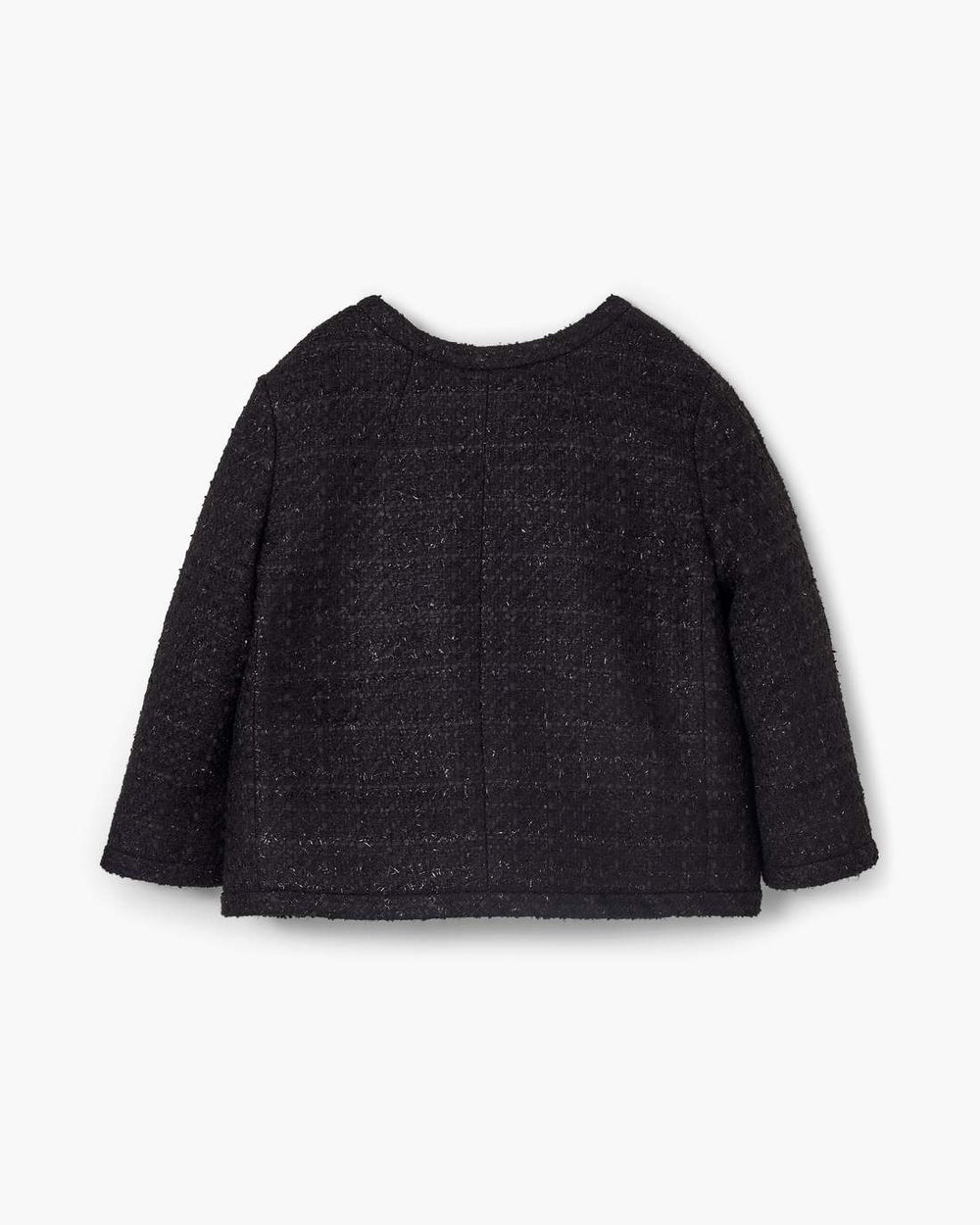 Marc Jacobs Tweed Backwards Lady Jacket Black