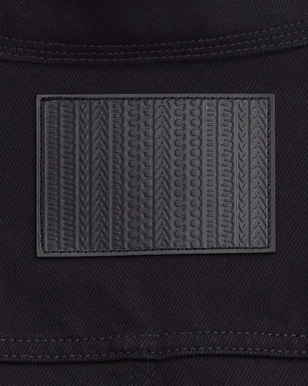 Marc Jacobs The Fluted Denim Jacket Black