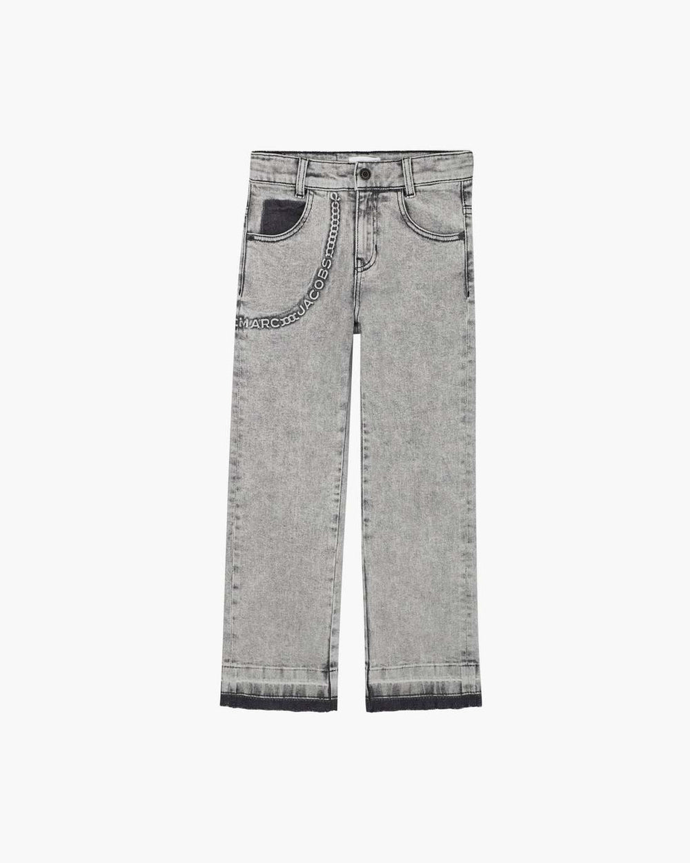 Marc Jacobs The Trompe Loeil Chain Jeans Black