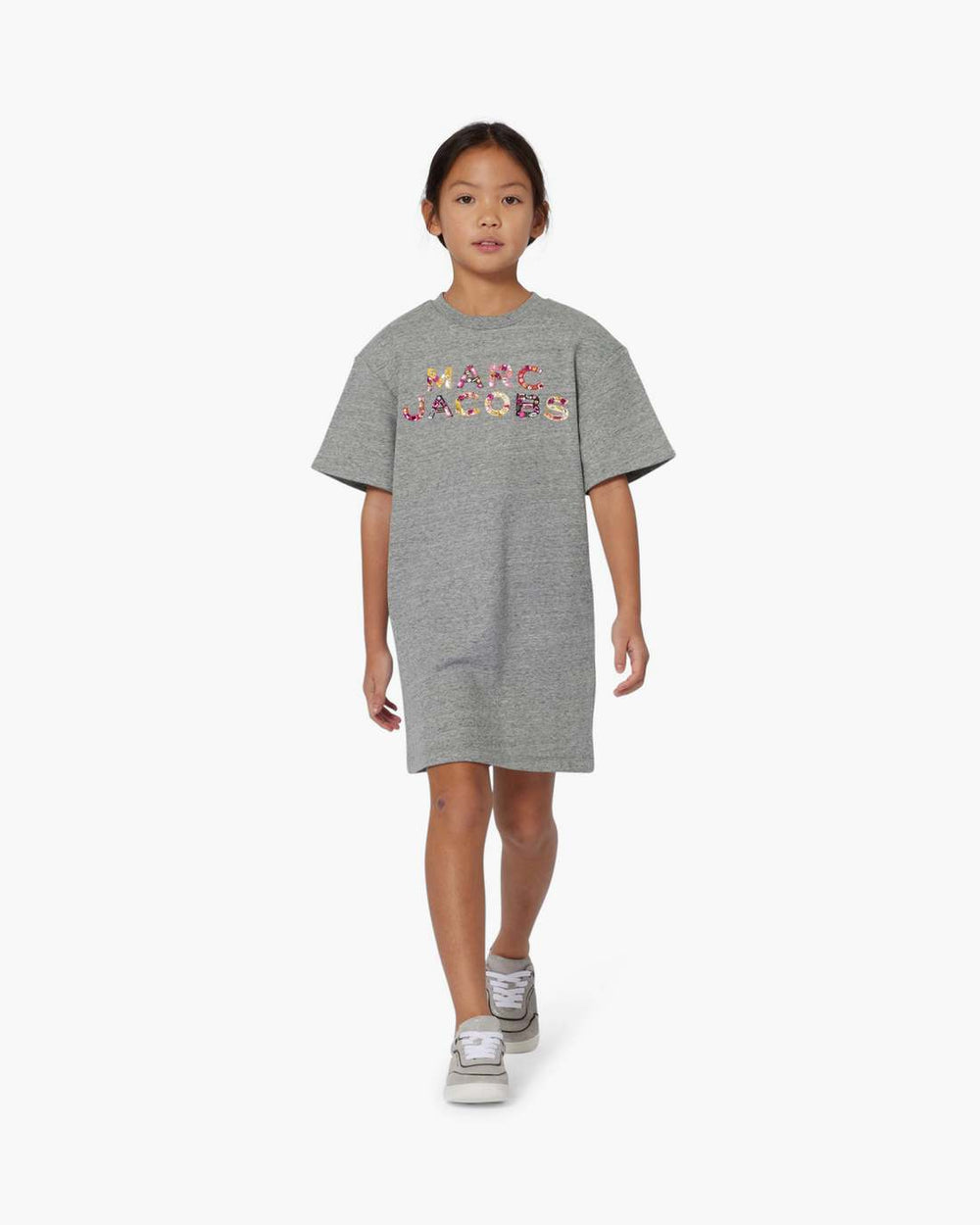 Marc Jacobs The Gem Logo Dress Grey