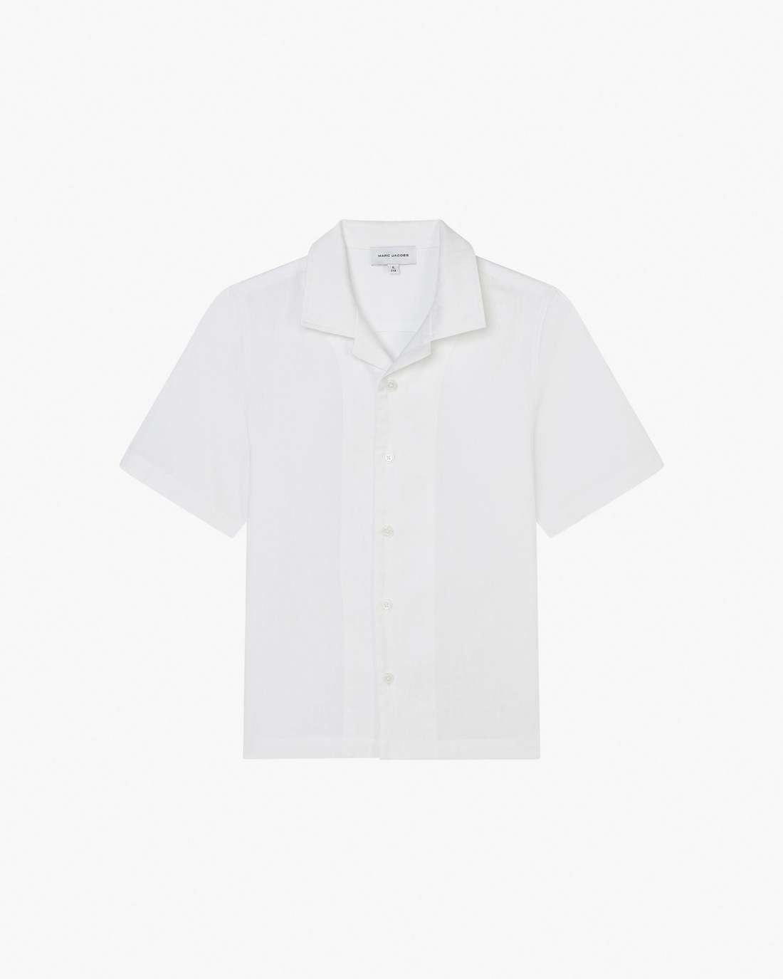 Marc Jacobs The Jumbled Monogram Logo Short Sleeve Shirt White