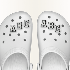 Crocs - Letter A-Z Jibbitz Shoe Charm