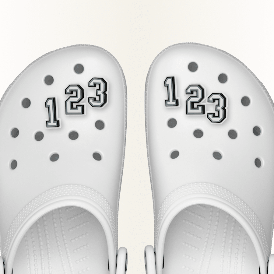 Crocs - Number 0-9 Jibbitz Shoe Charm