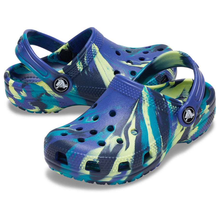 Crocs - Kids' Classic Marbled Clog