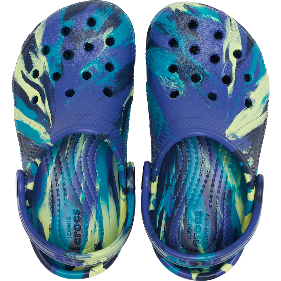 Crocs - Kids' Classic Marbled Clog