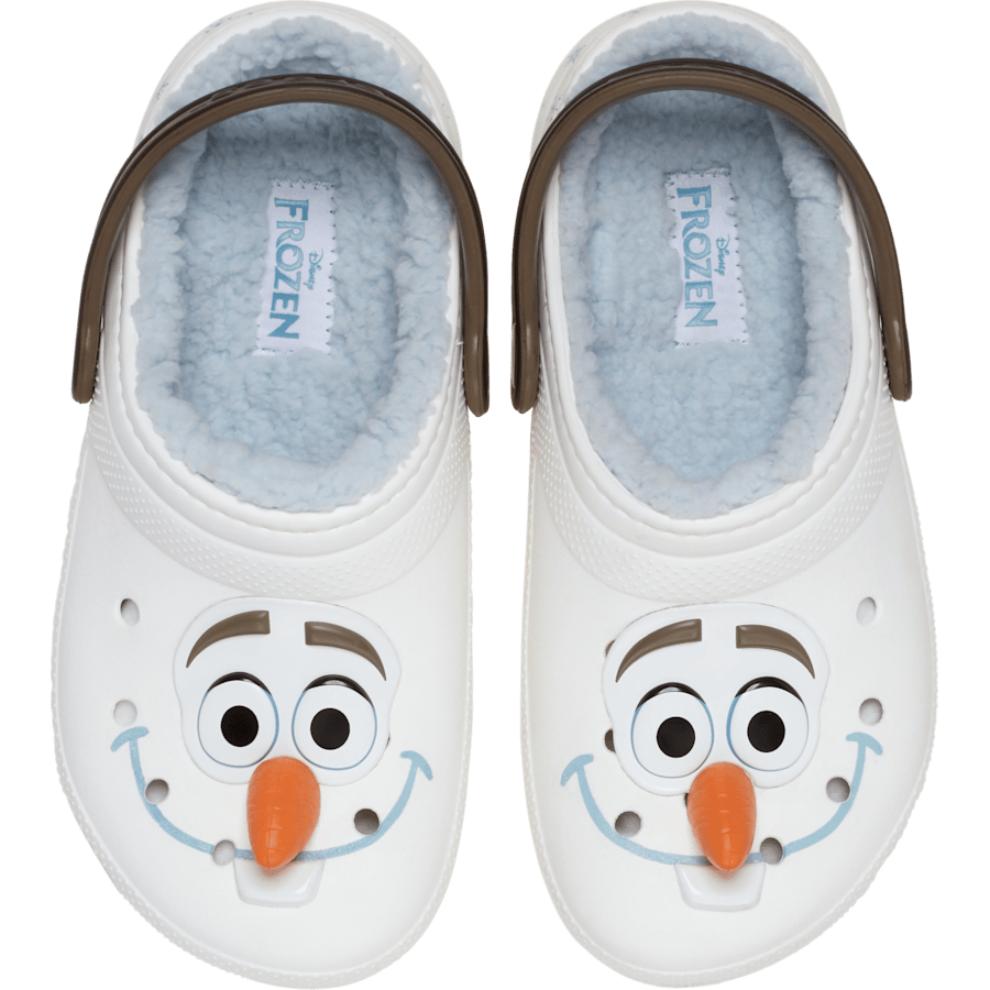 Crocs - Kids' Disney Frozen Olaf Lined Classic Clog