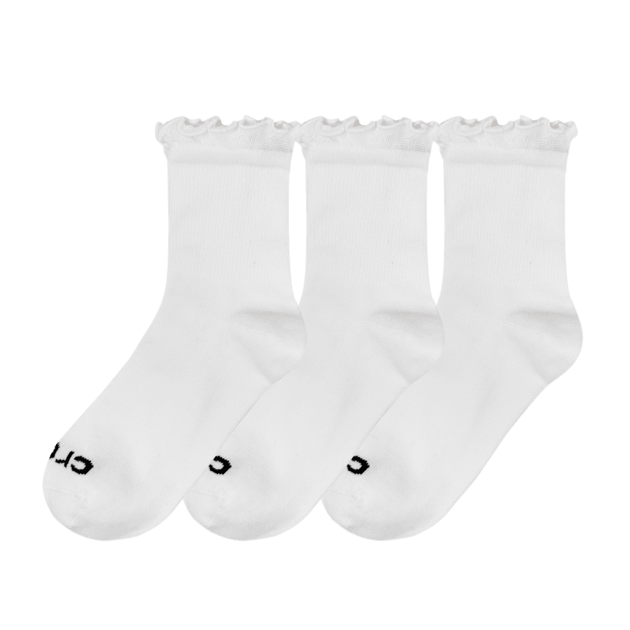 Crocs - CrocsSocks Ruffle Ankle 3 PK