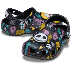 Crocs - Toddlers’ Disney Tim Burton's The Nightmare Before Christmas Jack and Sally Classic Clog