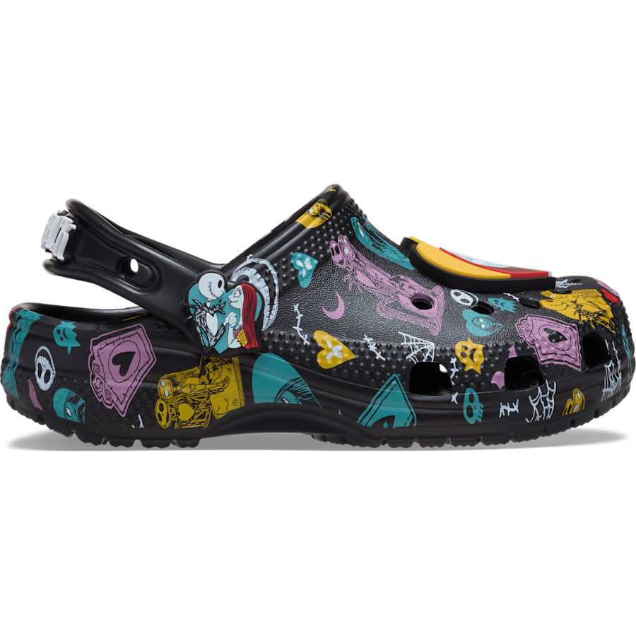 Crocs - Toddlers’ Disney Tim Burton's The Nightmare Before Christmas Jack and Sally Classic Clog