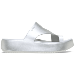 Crocs - Getaway Metallic Platform Toe Loop