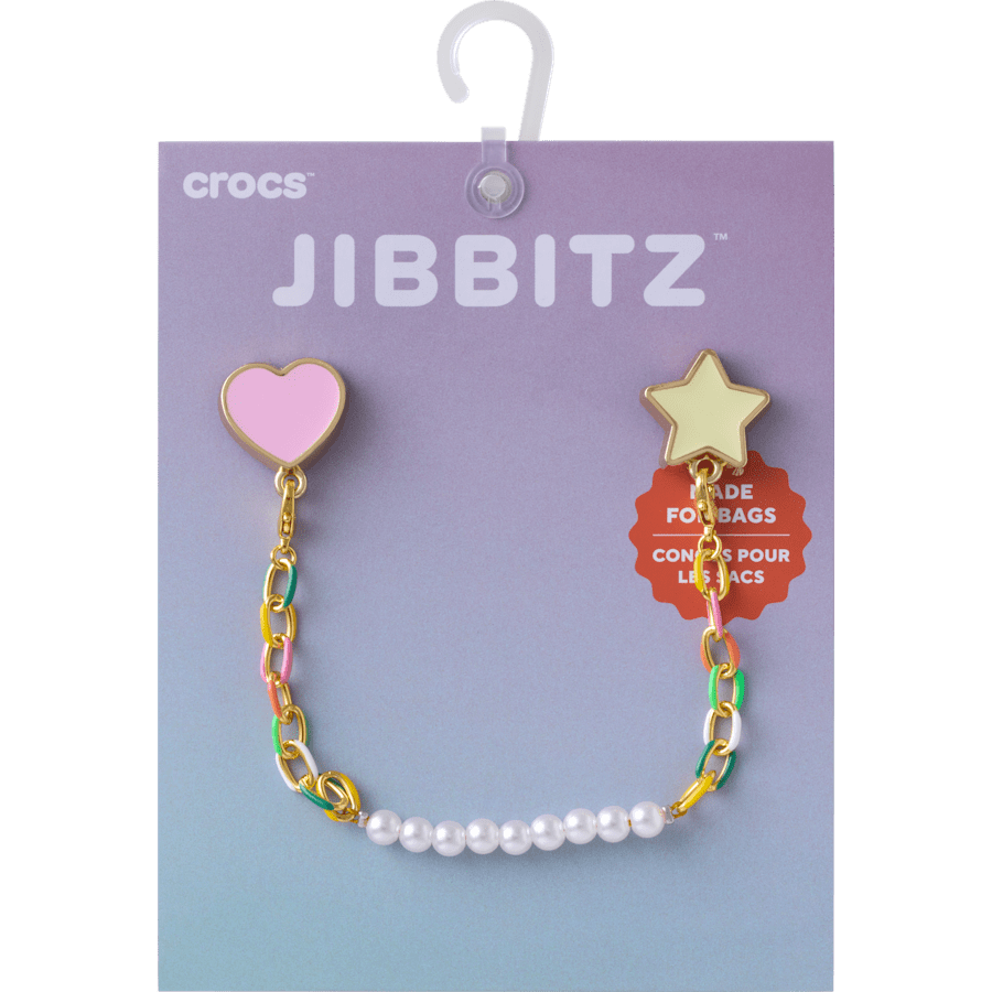 Crocs - Pearl and Rainbow Bag Chain